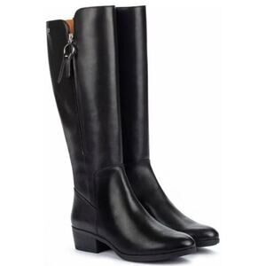 Pikolinos Black Leather Boots W1U-9653 EU 37 New in Box